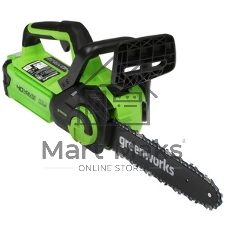 Цепная пила аккумуляторная GreenWorks G40CS30IIK2, 40V, 30 см, с 1* АКБ 2А*ч и ЗУ (2007807UA)