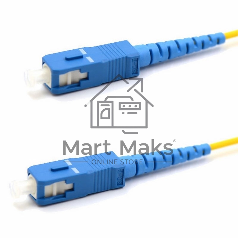 Патч-корд оптический соединительный (SM), 9/125 (OS2), SC/UPC-SC/UPC, (Simplex), LSZH, 1м