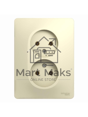 Розетка 2-м СП Glossa 16А IP20 без заземл. беж. SchE GSL000220 Розетка 2-м СП Glossa 16А IP20 без заземл. беж. SchE GSL000220