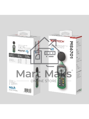 Цифровой измеритель уровня шума MS6701 MASTECH