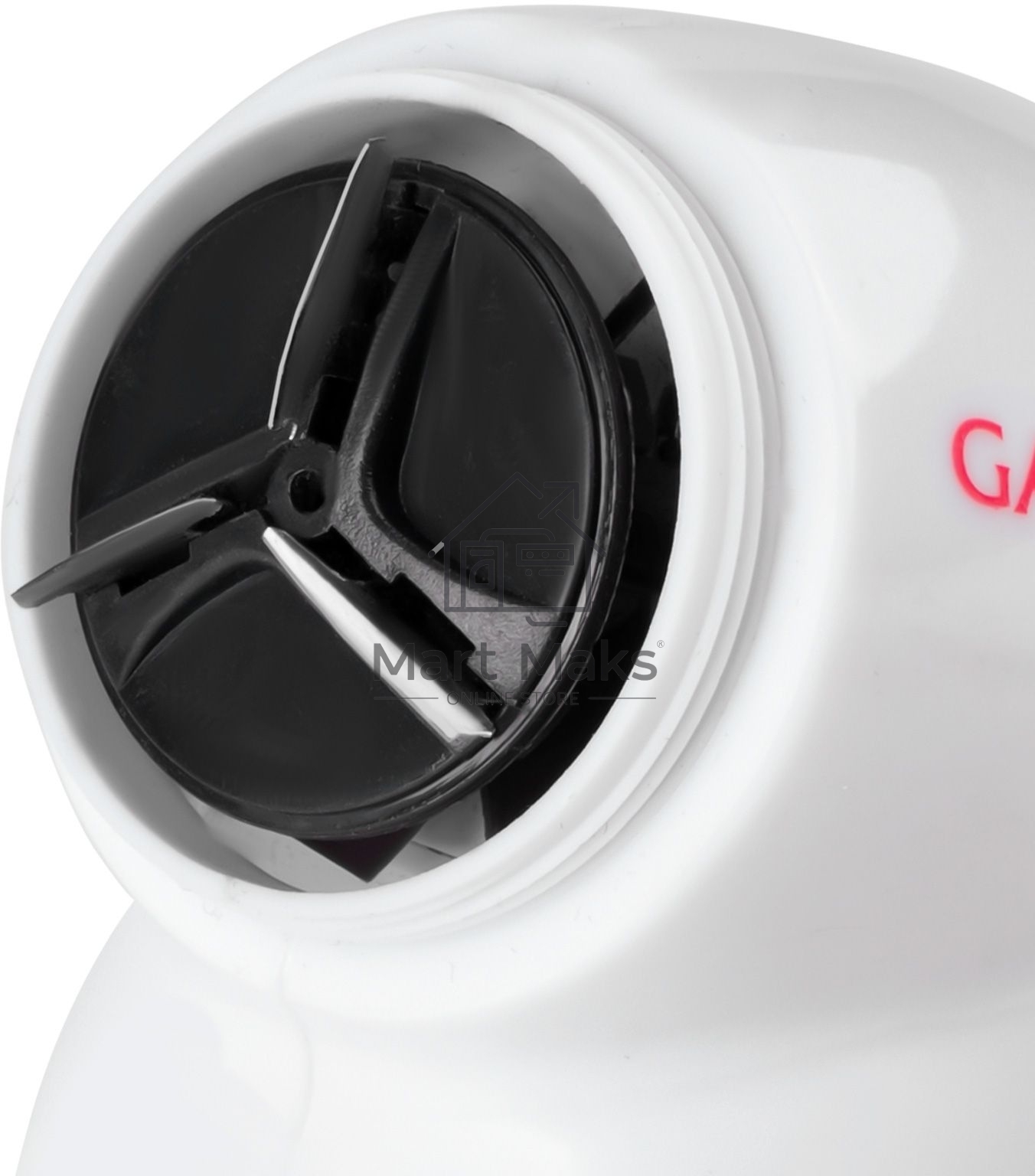 Машинка для удаления катышков Galaxy LINE GL 6301, белый c розовым, питание: 2 батарейки 