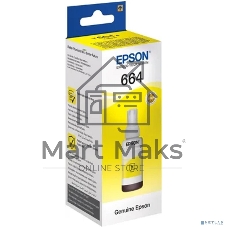 Чернила Epson L100/110/200/210/300/355/550/555 (O) C13T66444A, yellow, 70ml