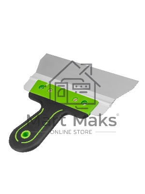 Шпатель фасадный, нержавеющая сталь Сибртех 420S45, 200 мм, 2-компонентная ручка