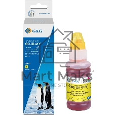 Чернила G&G GG-GI-41Y желтый 70мл для Canon PIXMA G1420/G1430/G2420/G2430/G2460/G3420