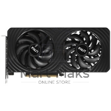 Видеокарта Palit GeForce RTX 5050 DUAL OC, NVIDIA RTX 5050, 8 ГБ GDDR6, 128 бит, PCI-e 5.0, 1xHDMI, 3xDP, 2647 МГц