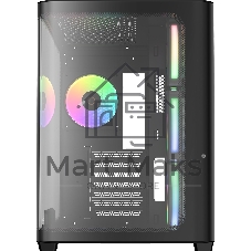 Компьютерный корпус Ocypus Iota C70 BK Curve ARGB Digital (Iota-C70-BKD400CD-GL)