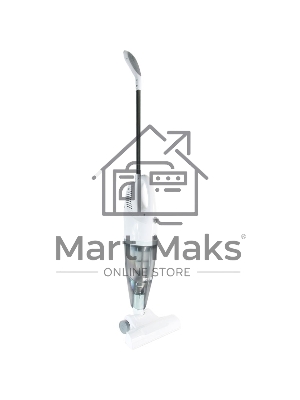 Пылесос вертикальный/ручной Mystery MVC-1127 белый, питание от сети, 800 Вт, уборка сухая, пылесборник 1.5 л