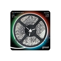 Лента светодиодная GAUSS 312000407LED 5050-SMD 7.2W 12V DC RGB блистер 5м