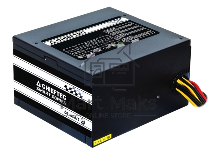 Блок питания Chieftec RTL GPS-600A8, 600Вт, 80 PLUS, 120мм, черный
