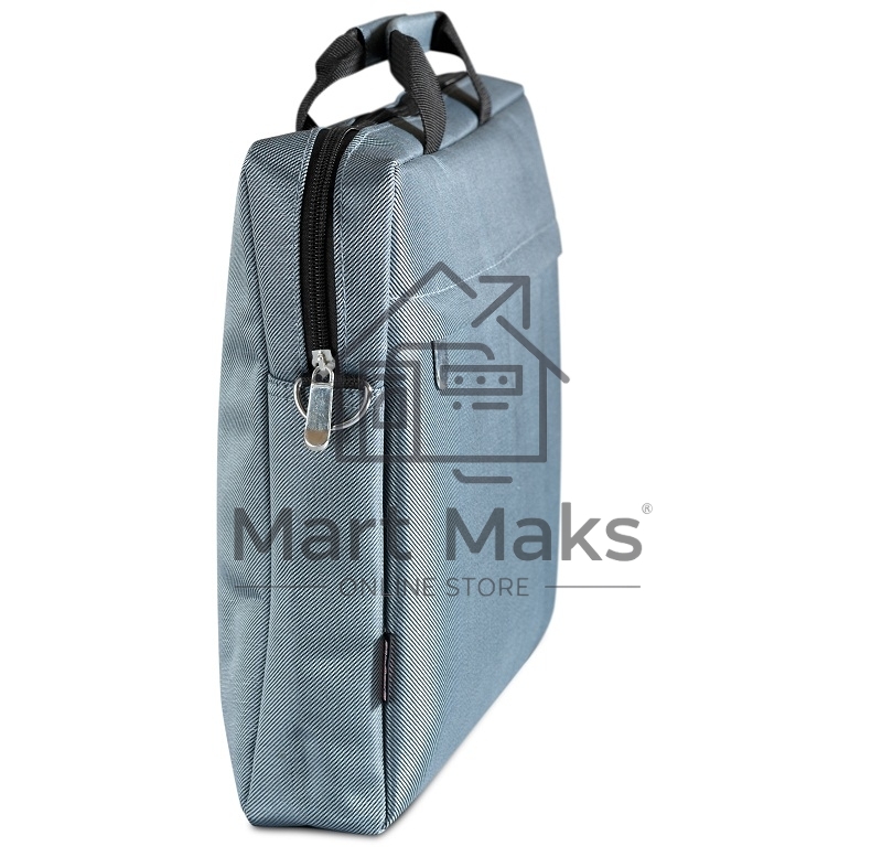 Сумка ExeGate EX205136RUS Start S15 Grey, серая, полиэстер, для ноутбуков до 15.6