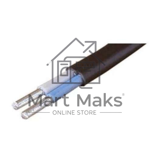 Кабель АВВГ 2х2.5 плоский Ч (бухта) (м) Альгиз К ФР-00000405