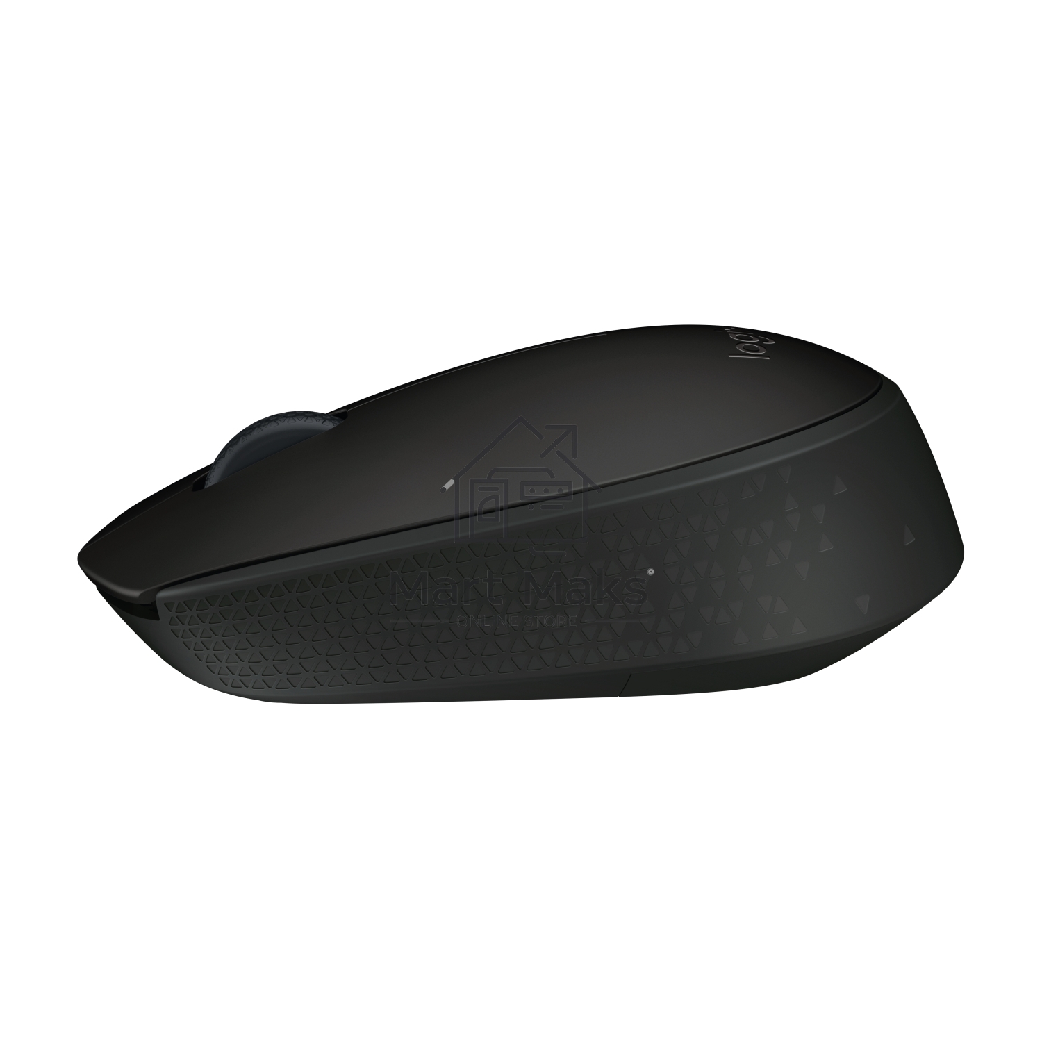Мышь беспроводная Logitech B170 черный, 1000 dpi, радиоканал, USB, кнопки - 3