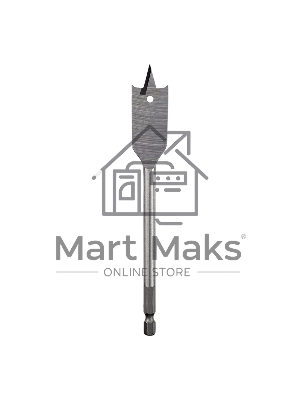 Сверло перовое по дереву 20х300 мм (шестигранный хвостовик) Kranz