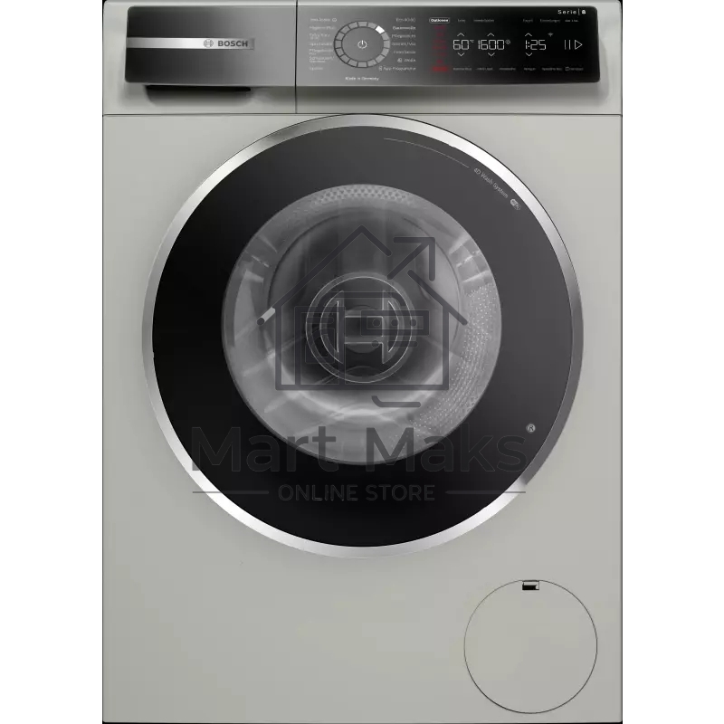 Стиральная машина Bosch 8-Series WGB2560XME серый, загрузка фронтальная 10 кг, 1600 об/мин., класс: А