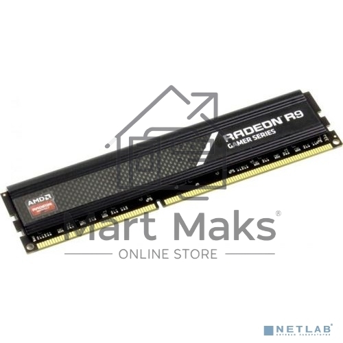 Оперативная память AMD Radeon R9, DDR4, 4GB (1x4GB), 3200MHz, UDIMM, CL16