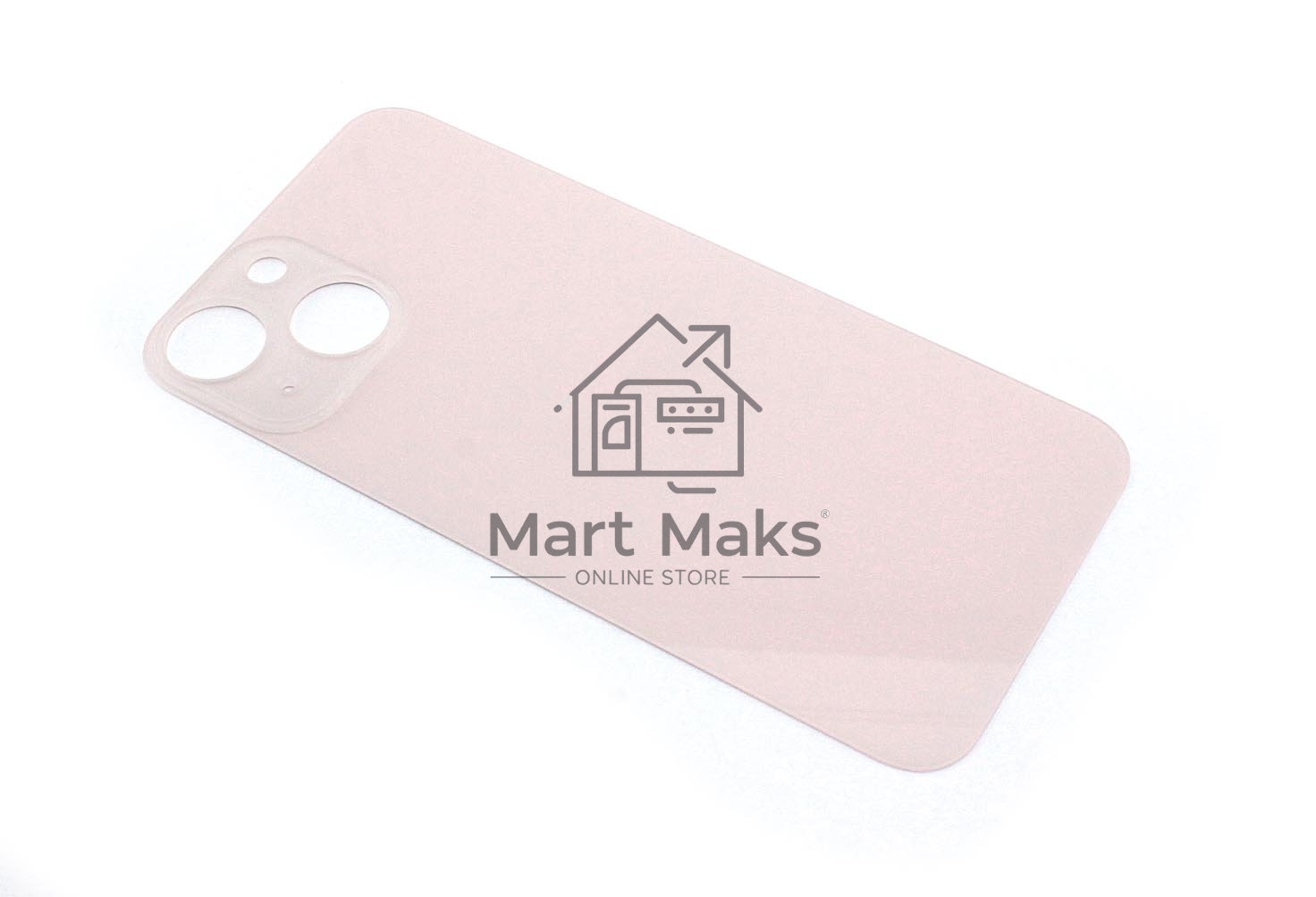 Задняя крышка (стекло) для Apple iPhone 13 Mini розовая