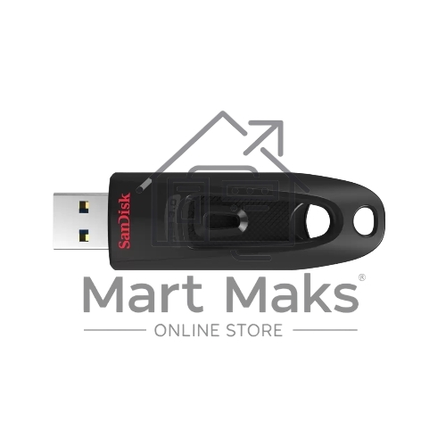 Флешка USB R/W R/W Sandisk 256Gb Ultra SDCZ48-256G-U46 USB3.0 черный
