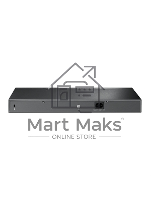 Коммутатор сетевой JetStream 24-port 10/100Mbps + 4-port Gigabit L2 Smart Switch with 24-port PoE+, PoE budget up to 250W, support PoE power management, with abundant L2 features,1U rack mountable, full managed via web UI/CLI/SSH/Telnet/SNMP