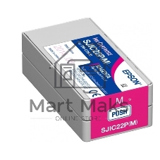 Картридж струйный SJIC22P(M): INK CARTRIDGE FOR TM-C3500 пурпурный