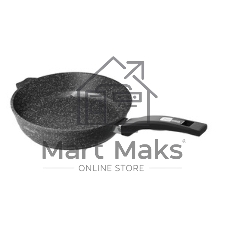 Сковорода Мечта 22802И Гранит black Induction Pro 22 см, несъемная ручка