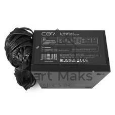 Блок питания CBR ATX 750W 80+ Bronze, DC-DC, APFC, 0.6mm, 24pin, 1*8-pin(4+4P), 1*6+2pin, 3*SATA, 4*IDE, 12cm fan, 1.2м кабель питания, черный [PSU-ATX750-12GM] BOX
