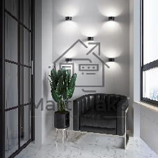Светильник настенный светодиодный MRL LED 1045 / Coneto LED черный 4000К