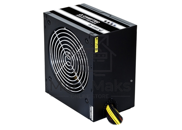 Блок питания Chieftec RTL GPS-600A8, 600Вт, 80 PLUS, 120мм, черный