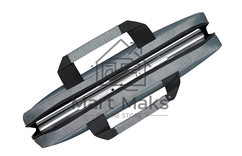 Сумка ExeGate EX205136RUS Start S15 Grey, серая, полиэстер, для ноутбуков до 15.6