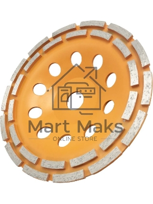 Чашка алмазная зачистная 230мм двухрядная Вихрь 73/10/3/8