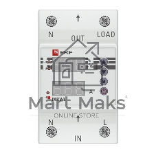 Реле напряжения и тока с дисплеем MRVA 63А PROxima EKF MRVA-63A