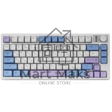 Клавиатура проводная игровая Defender Novis GK-318 RU,бел/гол,80кн+FN,радуж,1.5м