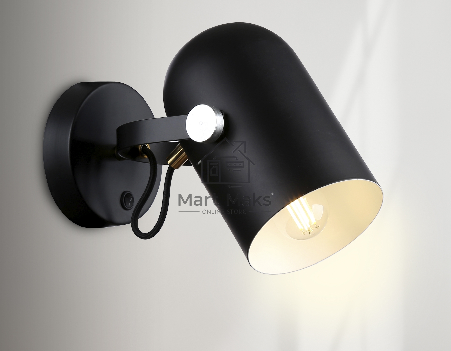 Светильник Ambrella light TR8204 BK черный E27 max 40W D117*280