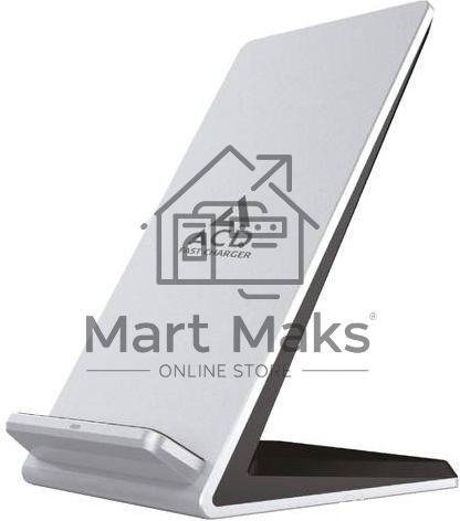 Зарядное устройство ACD-W102S-F1S 10Вт, беспроводная Qi, 2-катушки с QC, 5В/2А ~ 9В/1,8А RTL