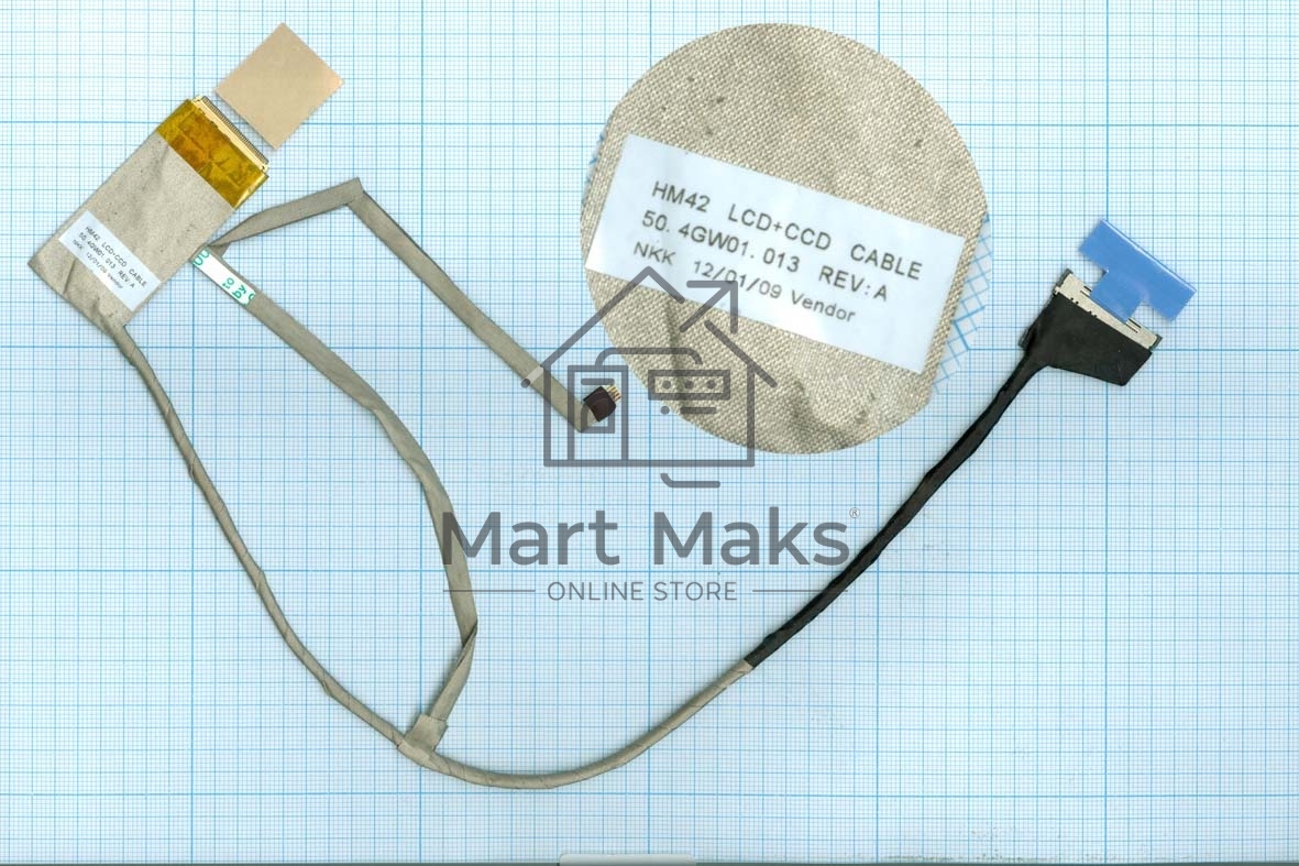 Шлейф матрицы для ноутбука Acer Aspire 4551G, 4741, 4741G, 4750, 4750G, D640, 50.4GW01.011