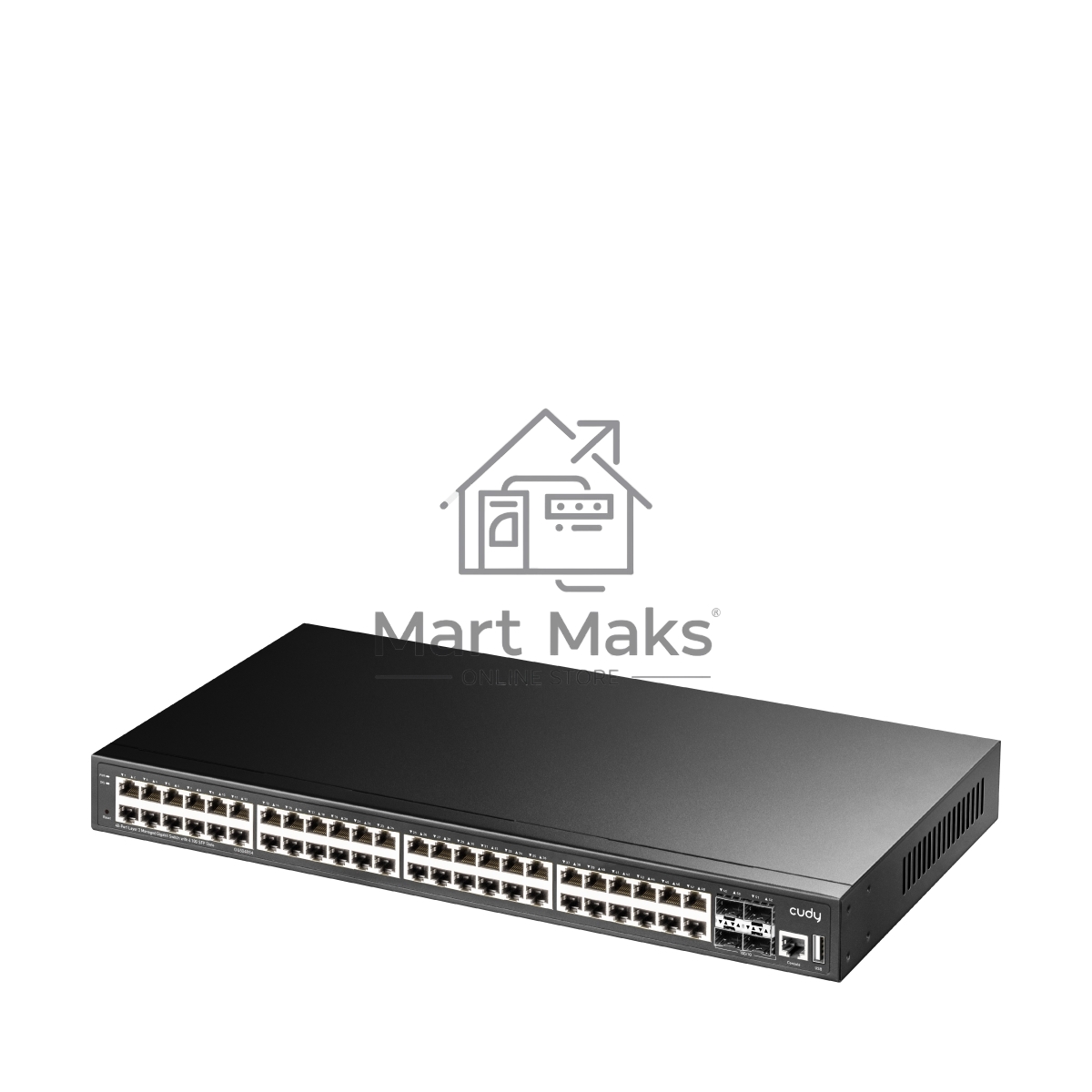 Коммутатор Cudy GS5048S4 (L3) 48x1Гбит/с 4SFP+ управляемый