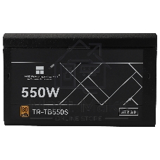 Блок питания Thermalright TR-TB550S, 550W 80+ Bronze (ATX, 3, Non-modular, 1x24(20+4)pin 550мм, 1xCPU*2 8(4+4)pin 600+150мм, 1xPCIe 8(6+2)pin 450мм, 1xSATA*3+MOLEX4pin*1 400+150+150+150мм, 1xSATA*2+MOLEX4pin*2 400+150+150+150мм, Active, 120x120мм, 150x140x86mm, APFC, )