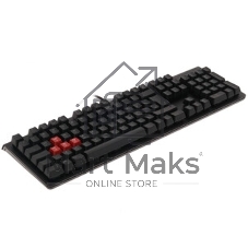 Клавиатура для ноутбука HP Omen 15-ek черная с красной подсветкой
