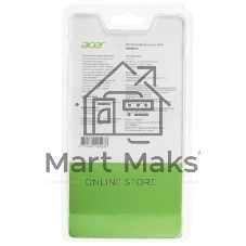 Мышь беспроводная Acer OMR031 черный/синий, 1600 dpi, радиоканал, USB, кнопки - 4