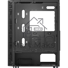 Компьютерный корпус Montech X3 GLASS, без БП, ATX 6x120мм 2xUSB 3.0 1xUSB3.1 audio bott PSU, черный