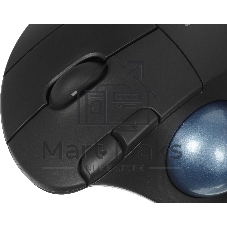 Трекбол Logitech M575S черный оптическая 2000dpi беспров. BT/Radio USB2.0 (910-007035)