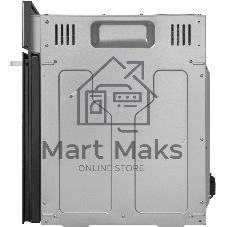 Шкаф духовой электрический Maunfeld AEOH60102S, 60л, дверца с 3 стеклами, нержавеющая сталь