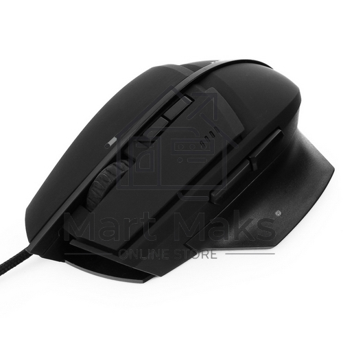 Мышь проводная Гарнизон GM-740G черный, 3200 dpi, USB, кнопки - 7