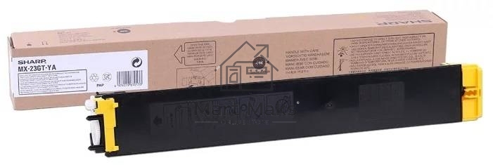 Картридж лазерный Sharp MX-1810/2010/2310/3111 (MX23GTYA) желтый (10000 копий)