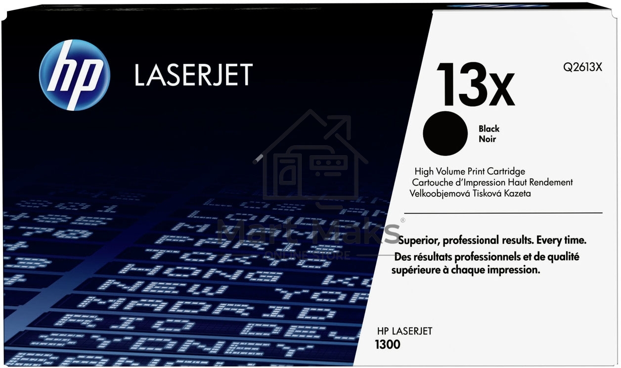 Картридж лазерный HP Q2613X черный LJ 1300 (4 000 стр.)