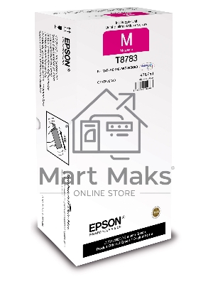 Картридж струйный Epson T8783 пурпурный для WF-R5xxx XXL