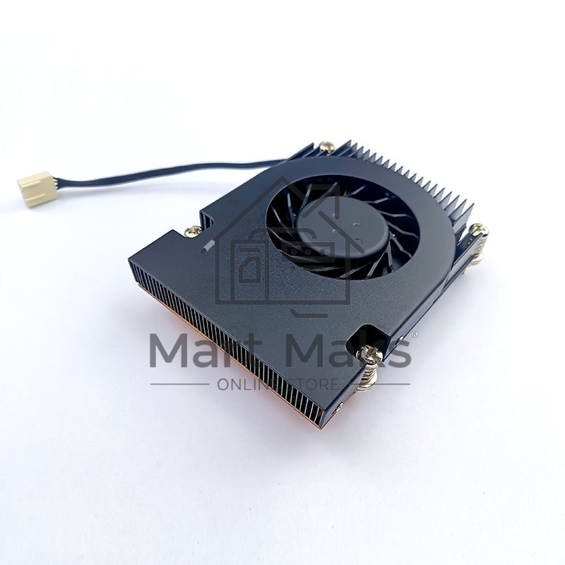 Кулер Foxline D65 черный алюминий+медь 2500rpm 32.6db 4-pin 65w 17мм