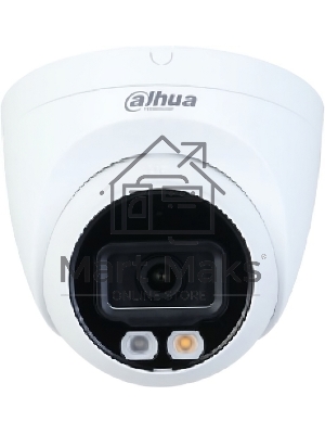 Видеокамера Dahua DH-IPC-HDW2449TP-S-IL-0360B уличная купольная IP-видеокамера 4Мп 1/2.7” CMOS объектив 3.6мм