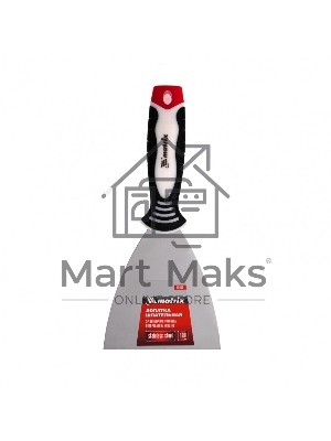 Шпательная лопатка Matrix из нержавеющей стали, 100 мм, трехкомпонентная рукоятка