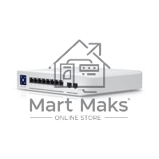 Коммутатор PoE в стойку Ubiquiti UniFi Switch Enterprise 8 PoE [USW-Enterprise-8-PoE] 8х 2.5G RJ45, 2х 10G SFP+, раздача 120 Вт