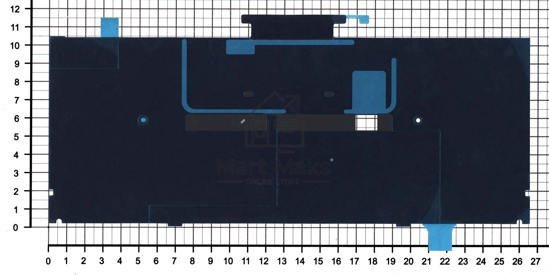 Подложка для клавиатуры Apple MacBook Pro Retina 13
